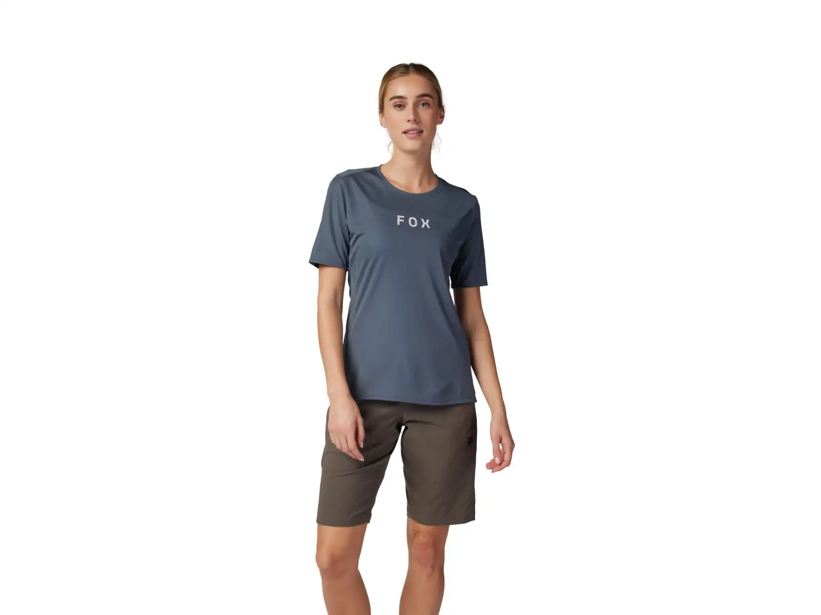 Fox Ranger Wordmark dámský dres krátký rukáv Graphite