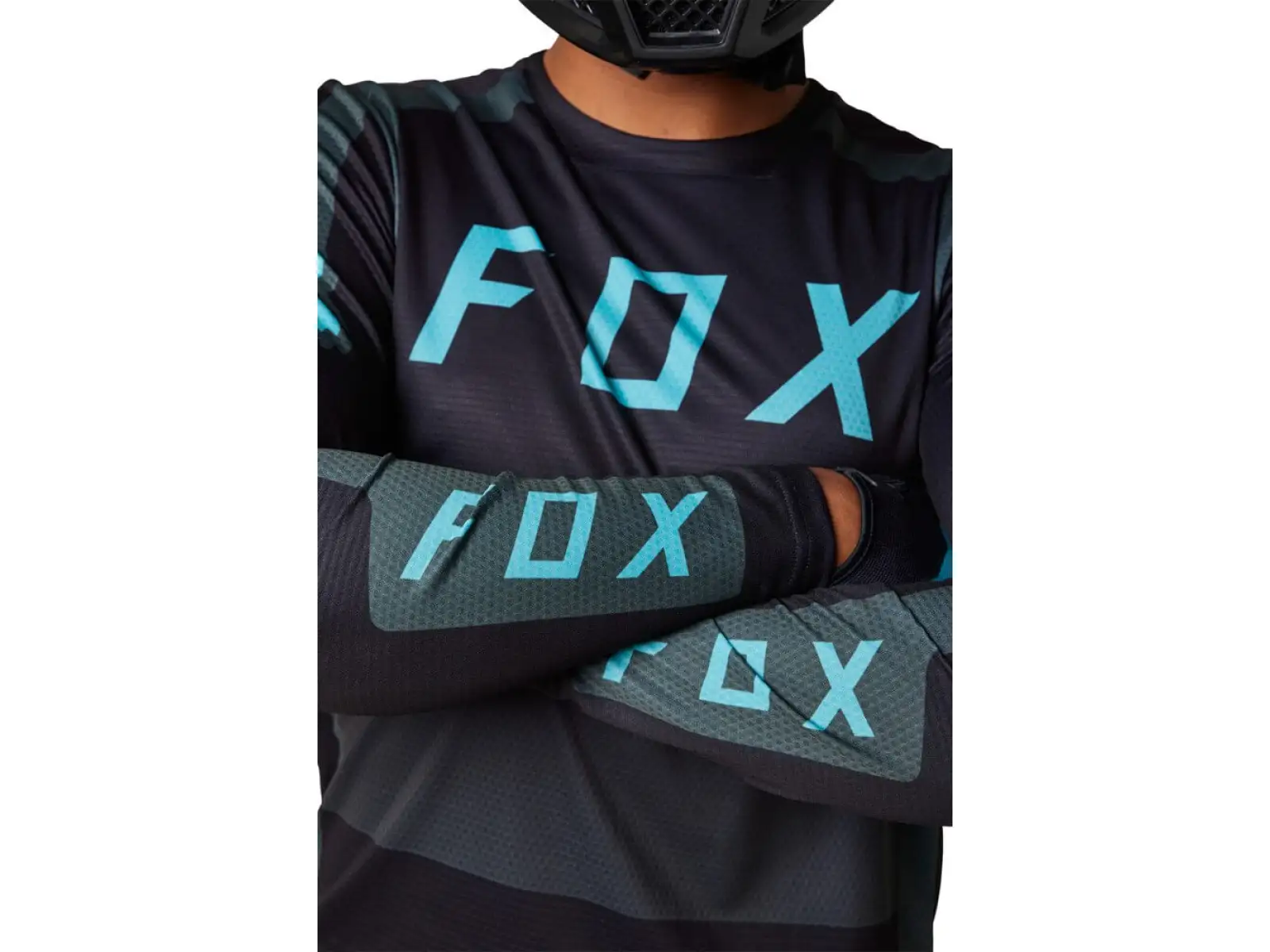 Fox Defend pánský dres dlouhý rukáv Emerald