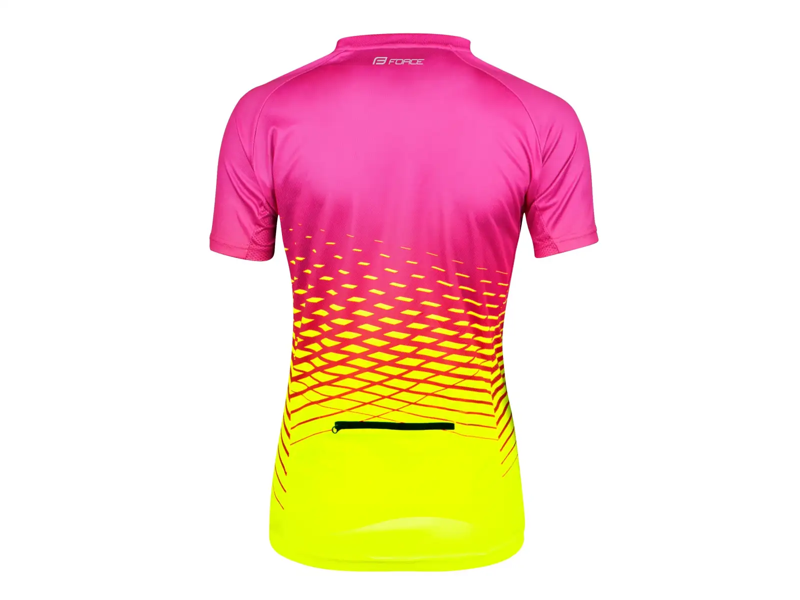 Force Angle MTB dámský dres krátký rukáv růžová/fluo