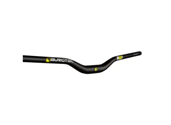 Burgtec Ride Wide E-Bike Alloy MTB řídítka 31,8/800 mm Black