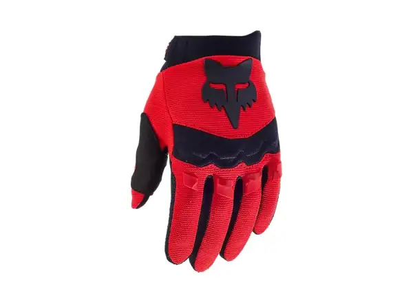 Fox Dirtpaw Youth dětské rukavice Fluorescent Red