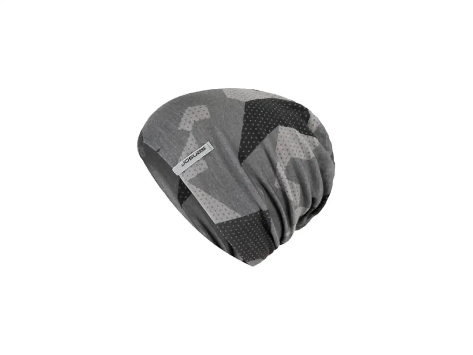 Sensor Merino Impress čepice černá/Camo