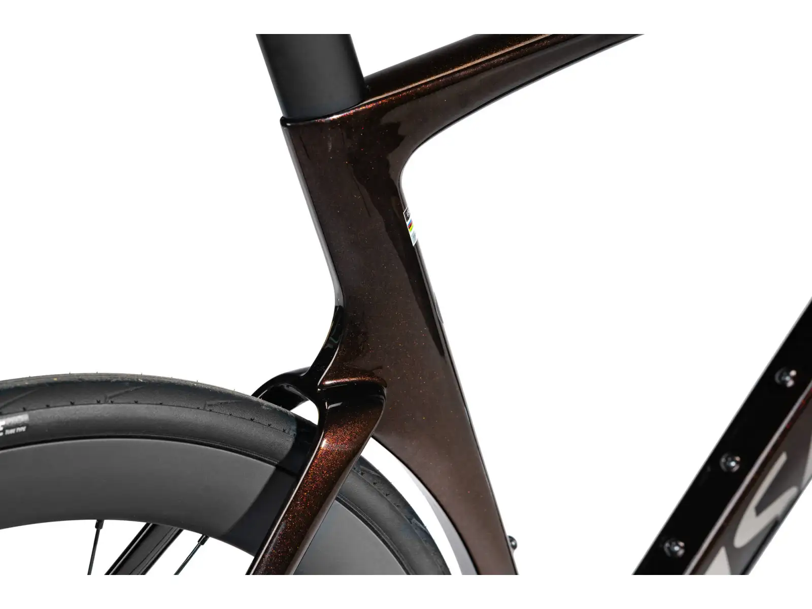 Isaac Meson 105 Di2 silniční kolo Ruby Red