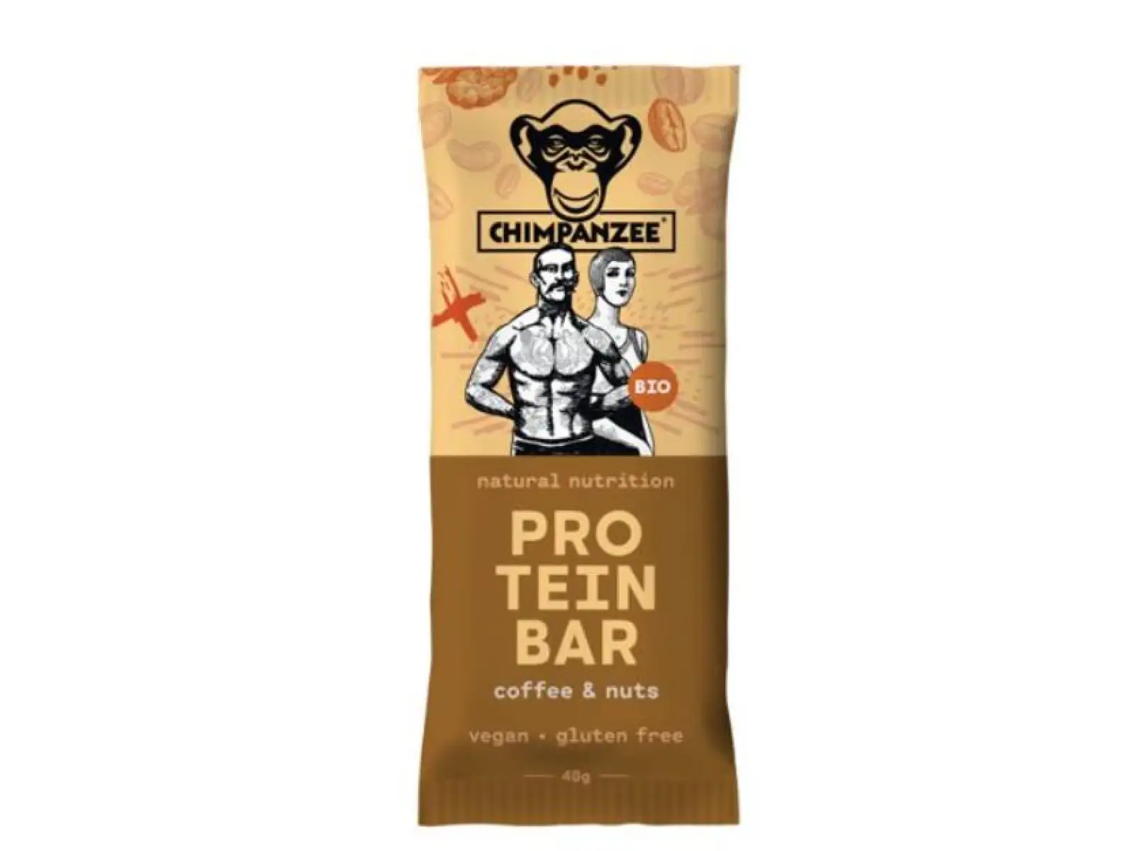 Chimpanzee Organic Protein Bar 45g Coffee