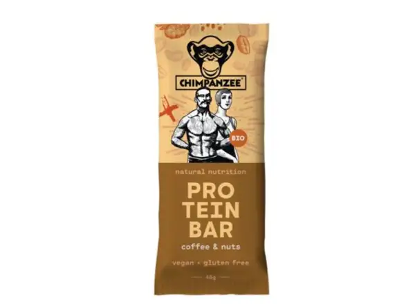Chimpanzee Organic Protein Bar proteinová tyčinka Coffee 45 g