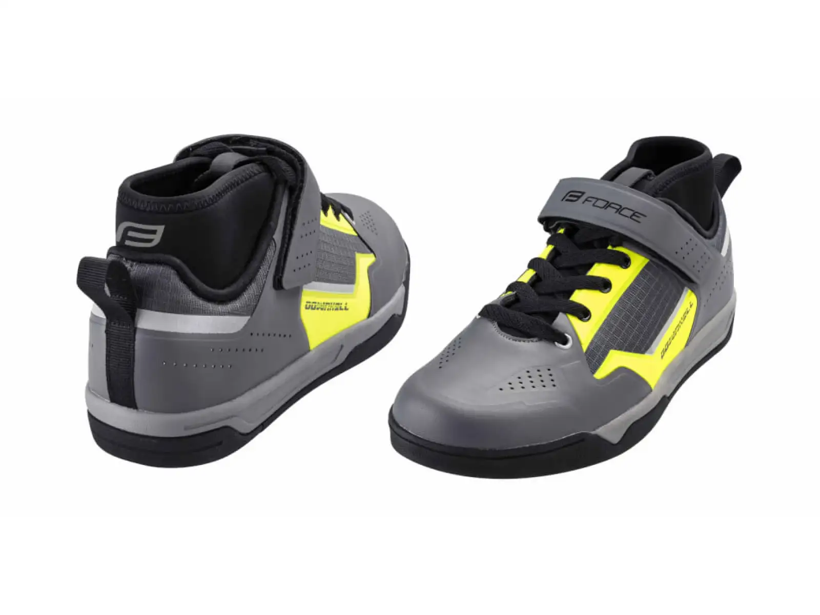 Force Downhill MTB pánské boty šedá/fluo