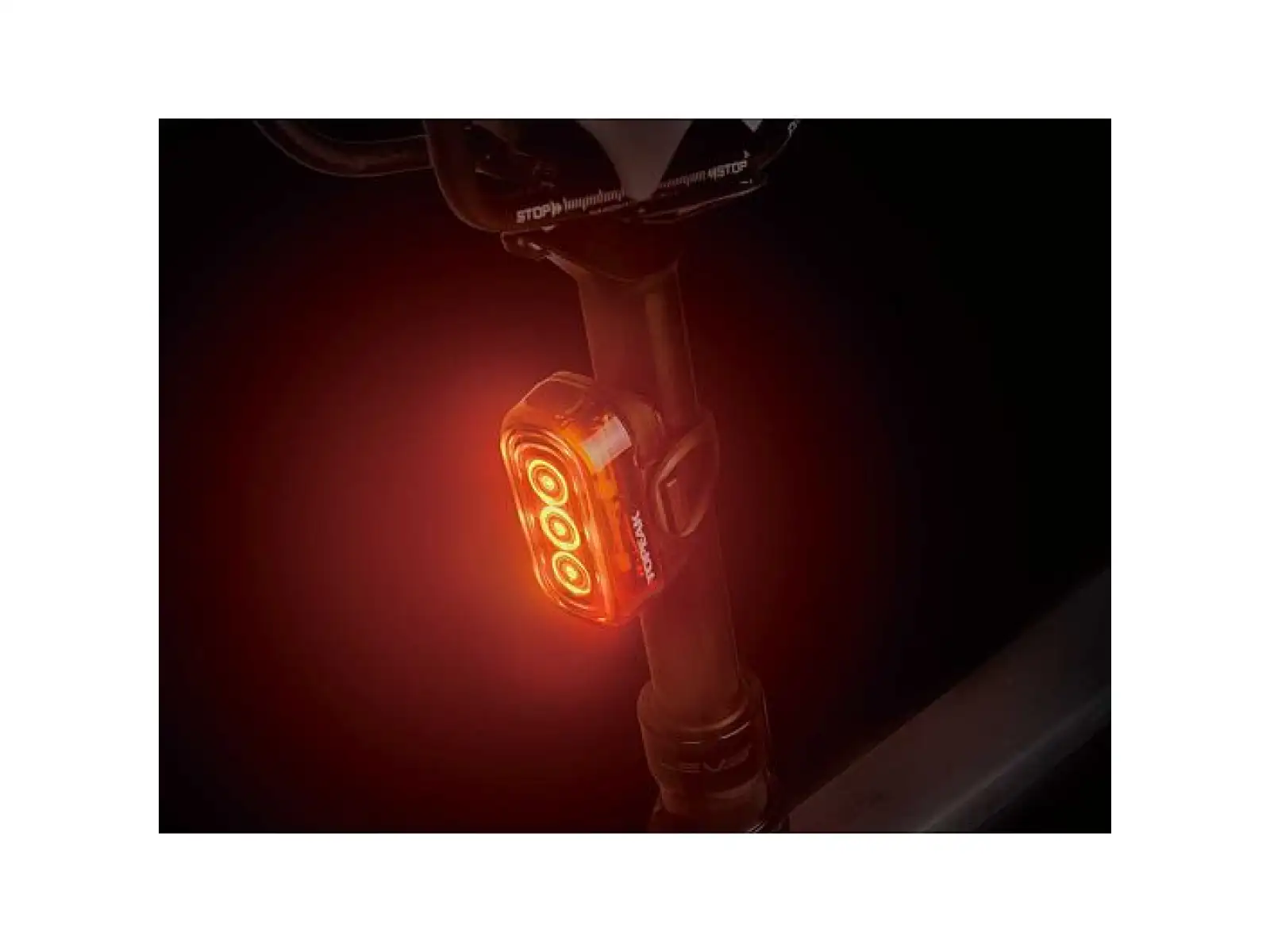 Topeak Taillux 100 USB zadní světlo červená/žlutá