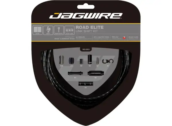 Jagwire silniční Elite Link řadící kit black