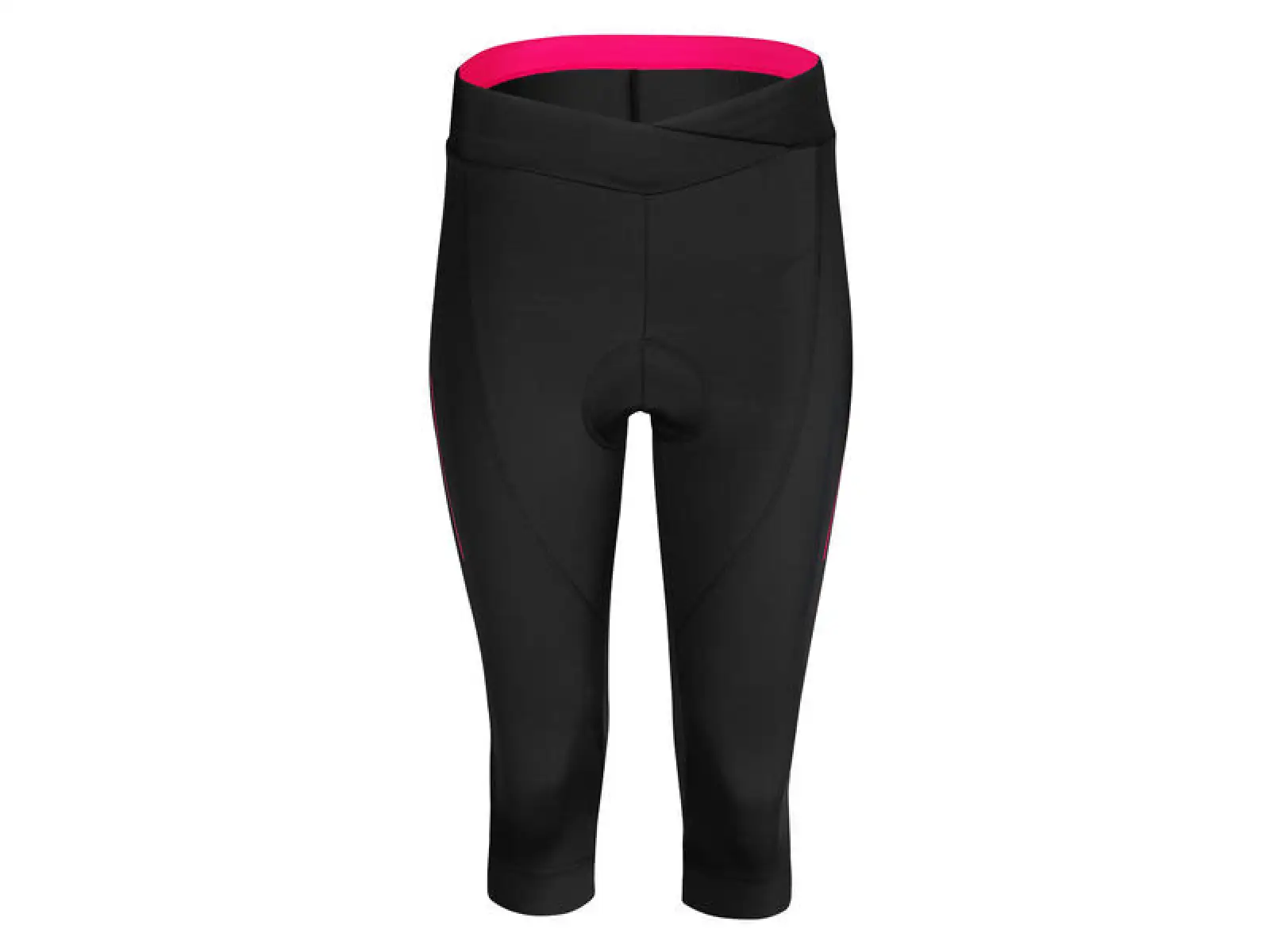 Etape Sara 2.0 dámské 3/4 kalhoty s vložkou černá/růžová
