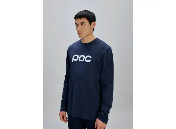 POC L/S Tee triko s dlouhým rukávem Apatite Navy