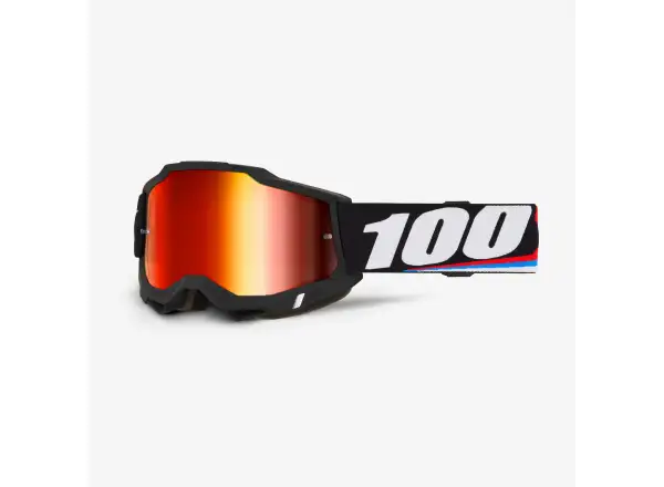 100% Accuri 2 sjezdové brýle Magnus/Red Mirror Lens