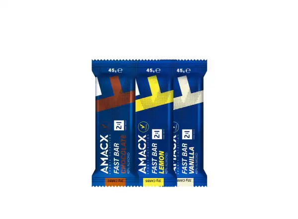 Amacx Fast Bar energetická tyčinka 45 g vanilla