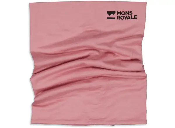Mons Royale Double Up nákrčník dusty pink vel. uni Uni.