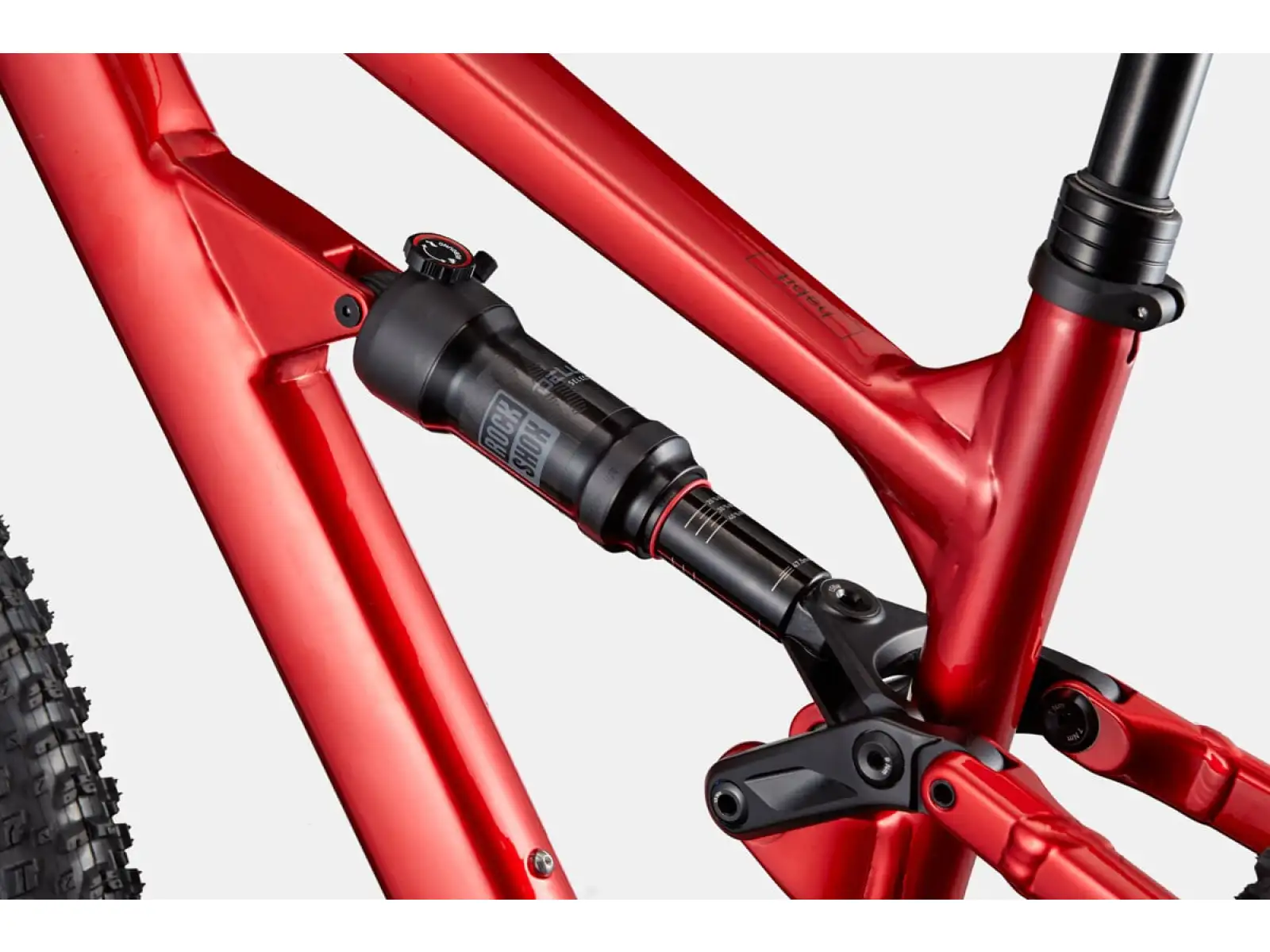 Cannondale Habit 4 celoodpružené horské kolo Candy Red