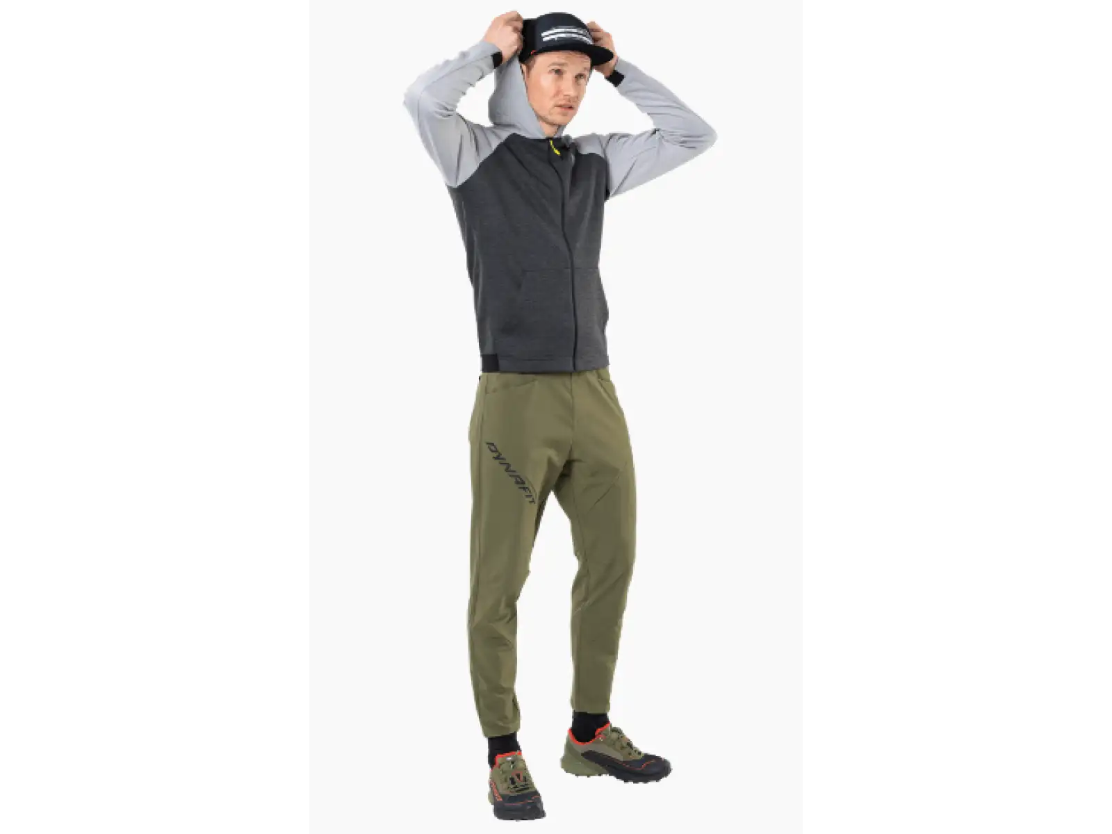 Dynafit 24/7 Polartec pánská mikina s kapucí Alloy