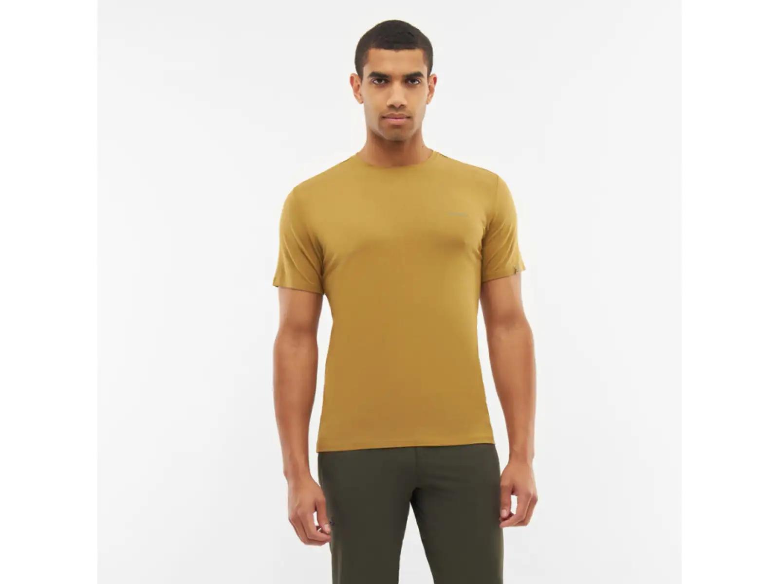 Viking Harvi pánské triko krátký rukáv Light Brown