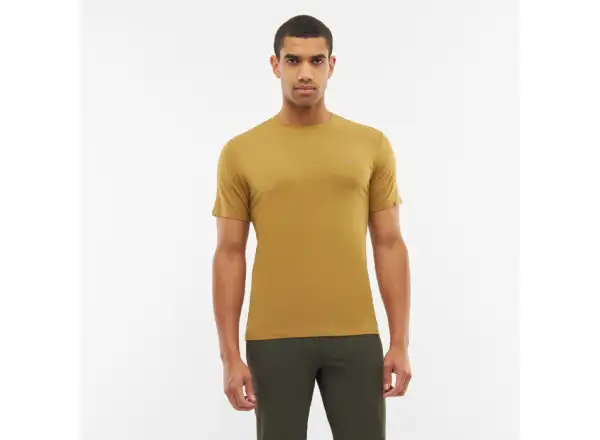 Viking Harvi pánské triko krátký rukáv Light Brown