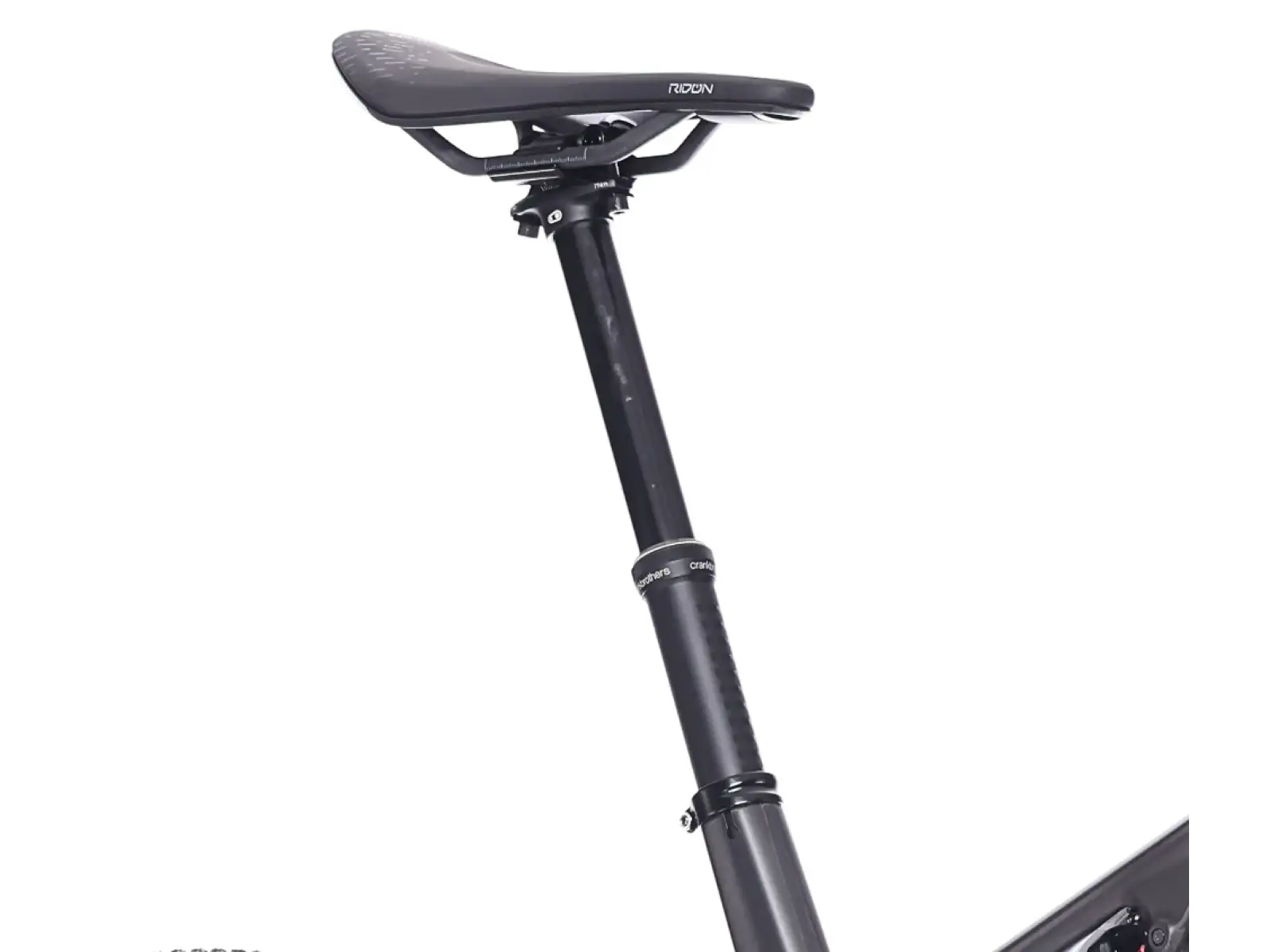 Superior XF 9.6 Team celoodpružené kolo Gloss Carbon/Red Carbon
