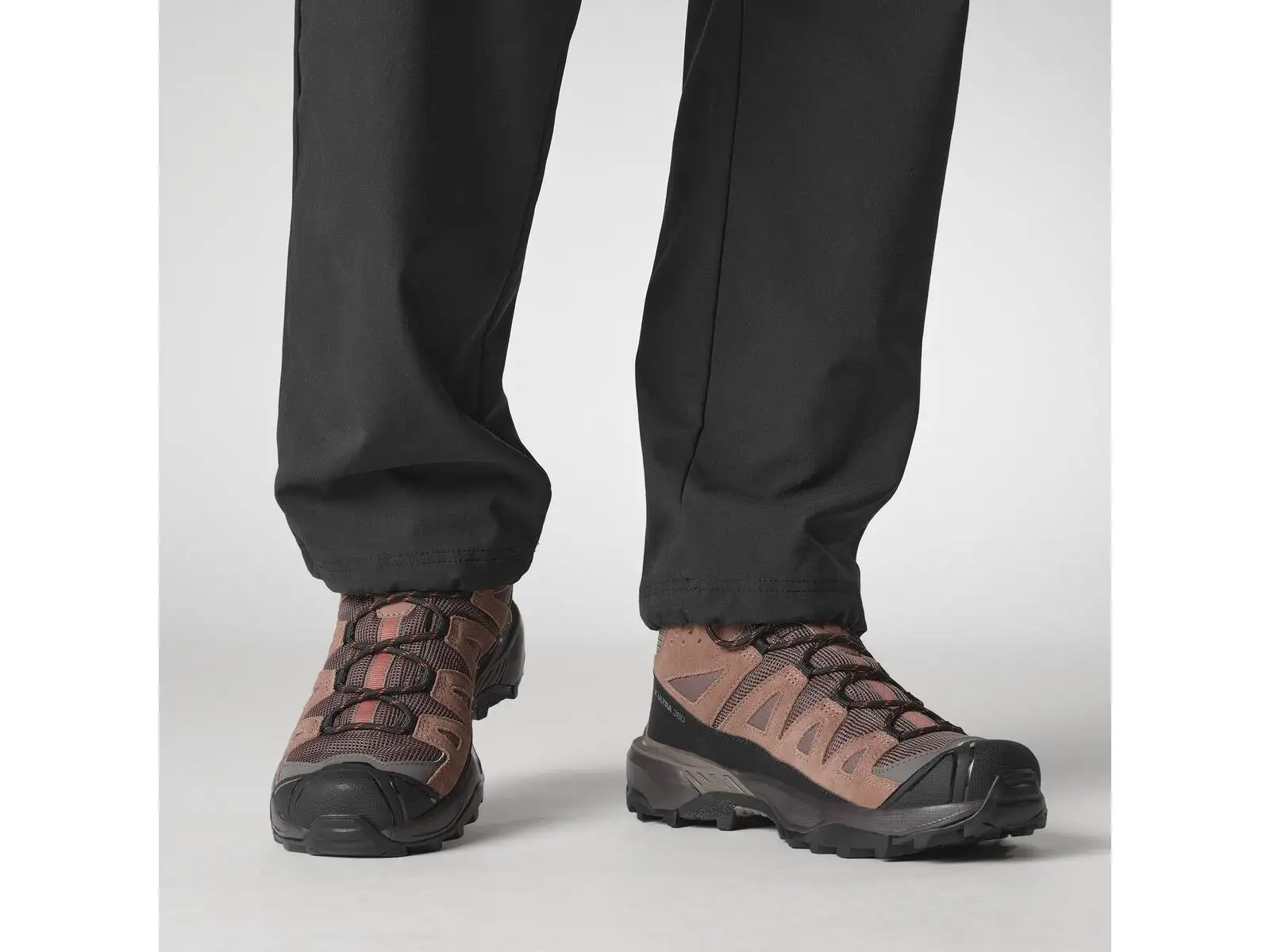 Salomon X Ultra 360 LTR MID GTX dámská turistická obuv Peppercorn/Cognac/Hot Coral