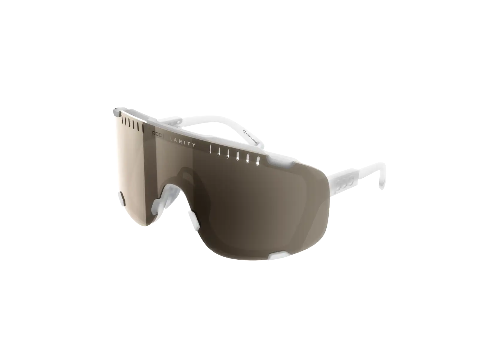 POC Devour brýle Transparent Crystal/Clarity Trail/Partly Sunny Silver