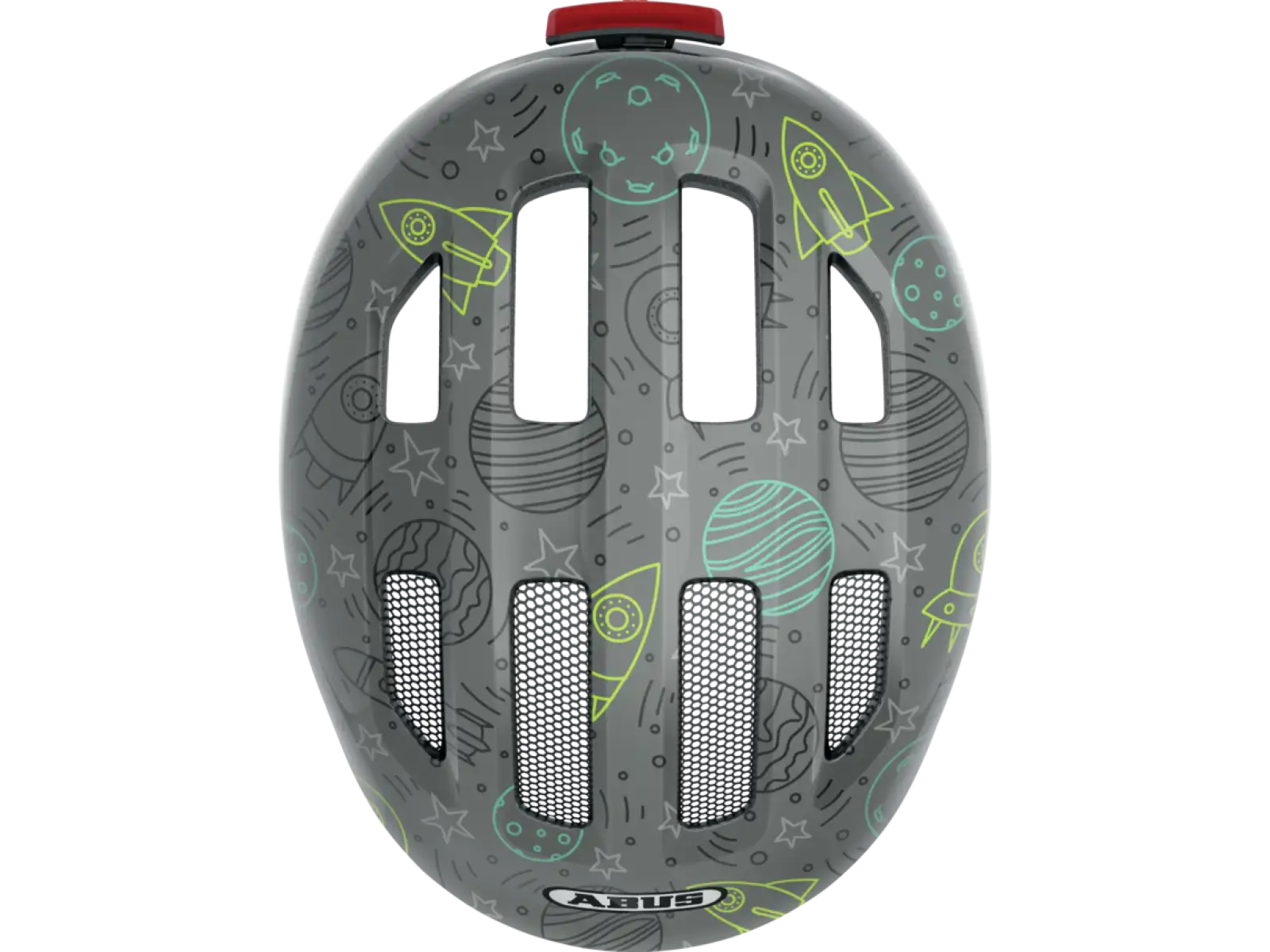 Abus Smiley 3.0 LED dětská přilba Grey Space