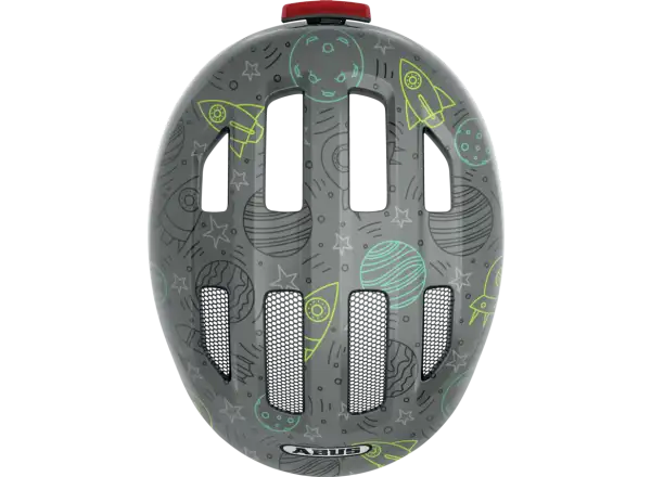Abus Smiley 3.0 LED dětská přilba Grey Space