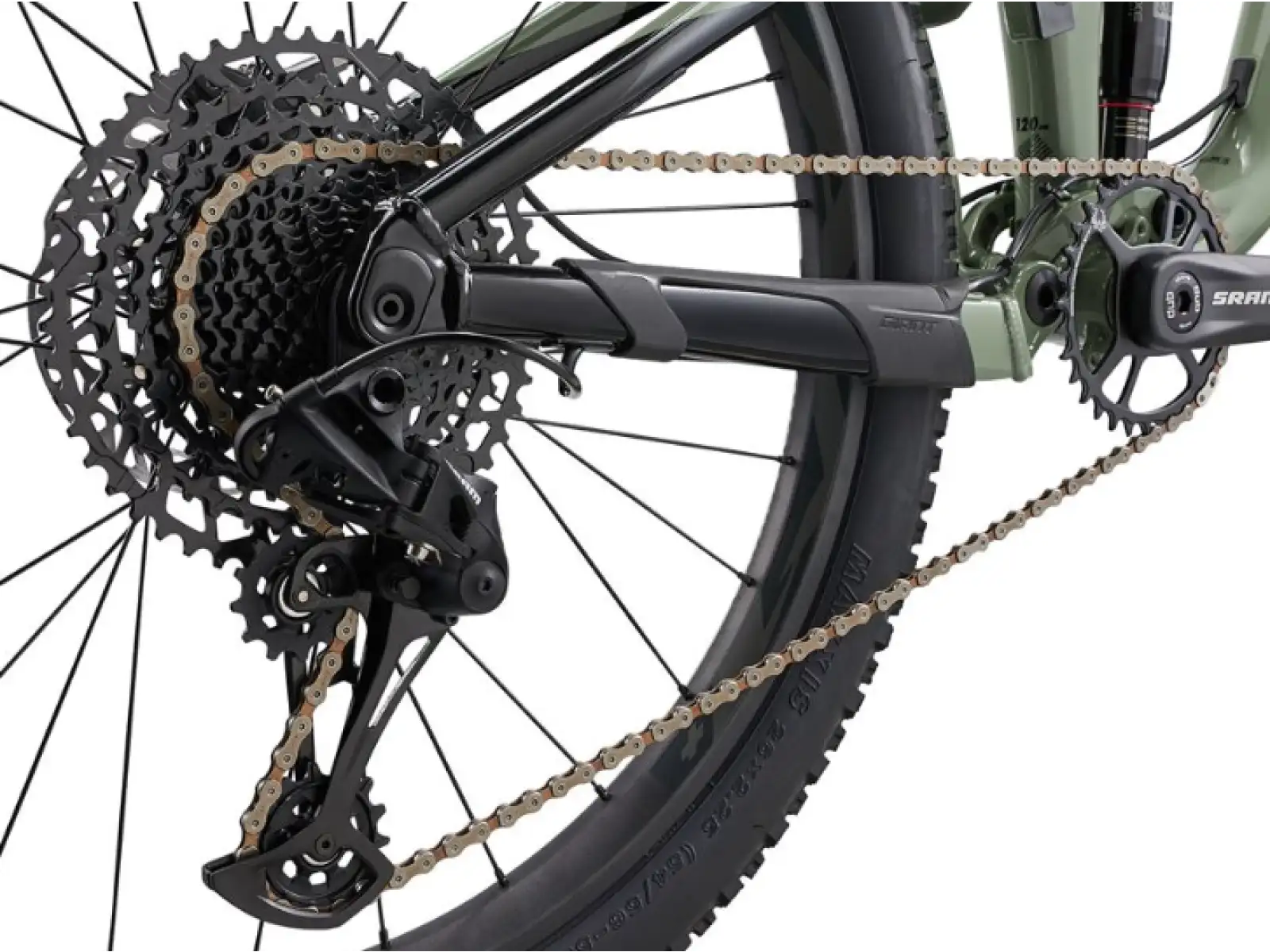 Giant Trance Jr 26 celoodpružené dětské kolo Shale Green