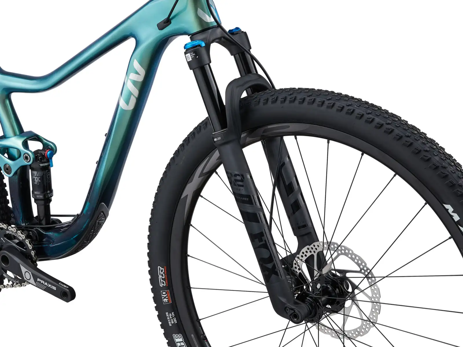 Liv Pique Advanced Pro 29 horské kolo Phoenix Fanatic Teal/Dark Green