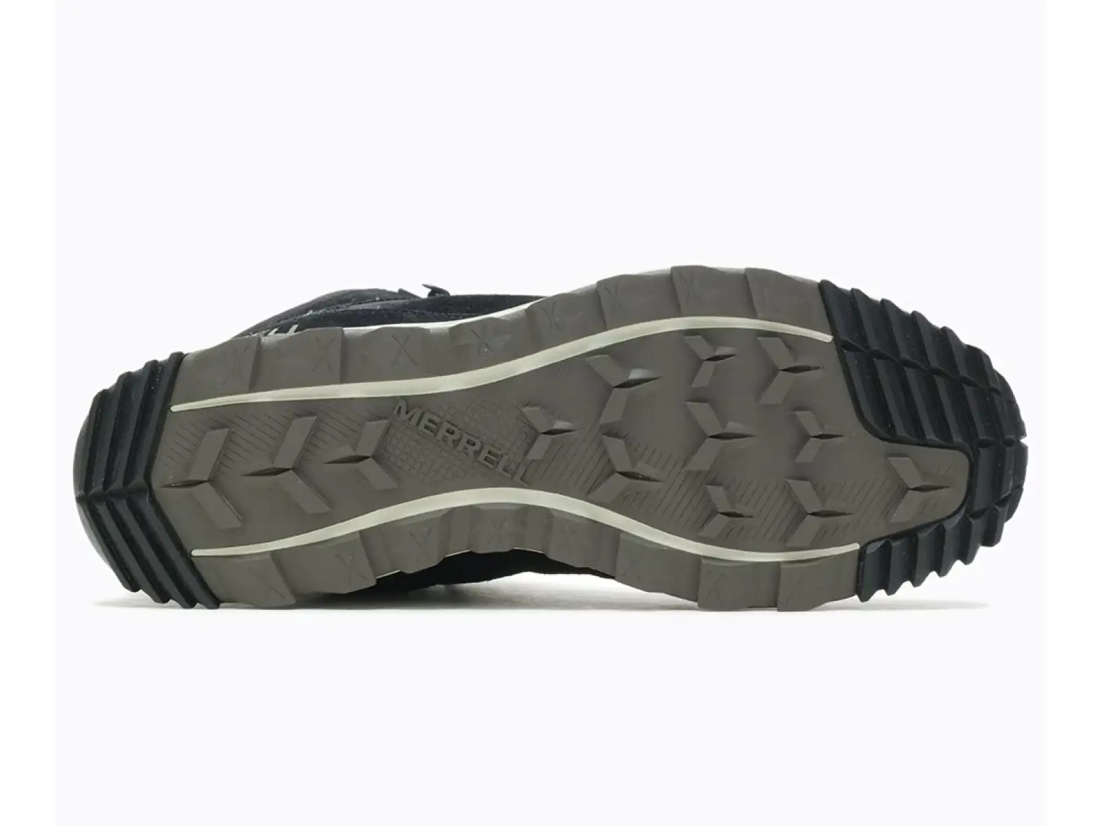 Merrell Wildwood Sneaker Boot MID WP pánská turistická obuv black