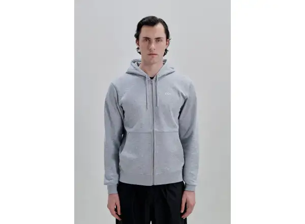 POC Zip Hoodie mikina na zip s kapucí Grey Melange