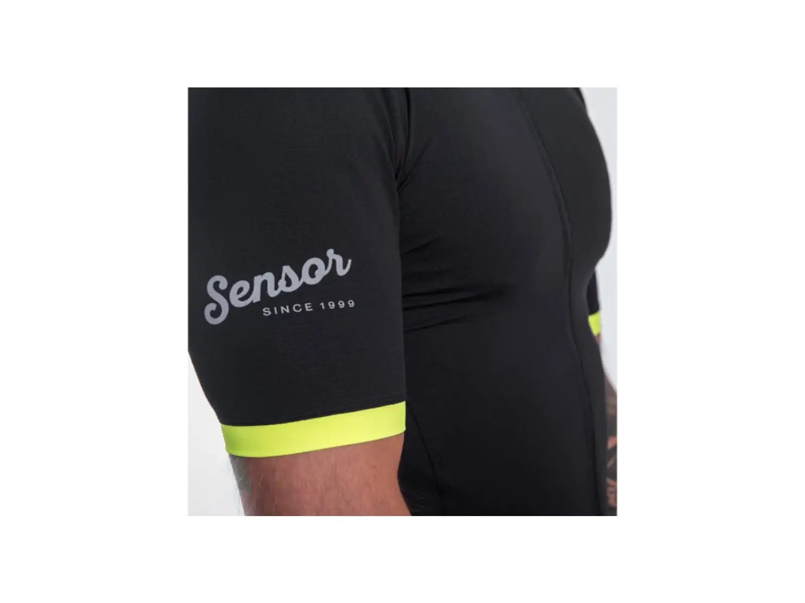 Sensor Cyklo Coolmax Classic pánský dres s krátkým rukávem True Black