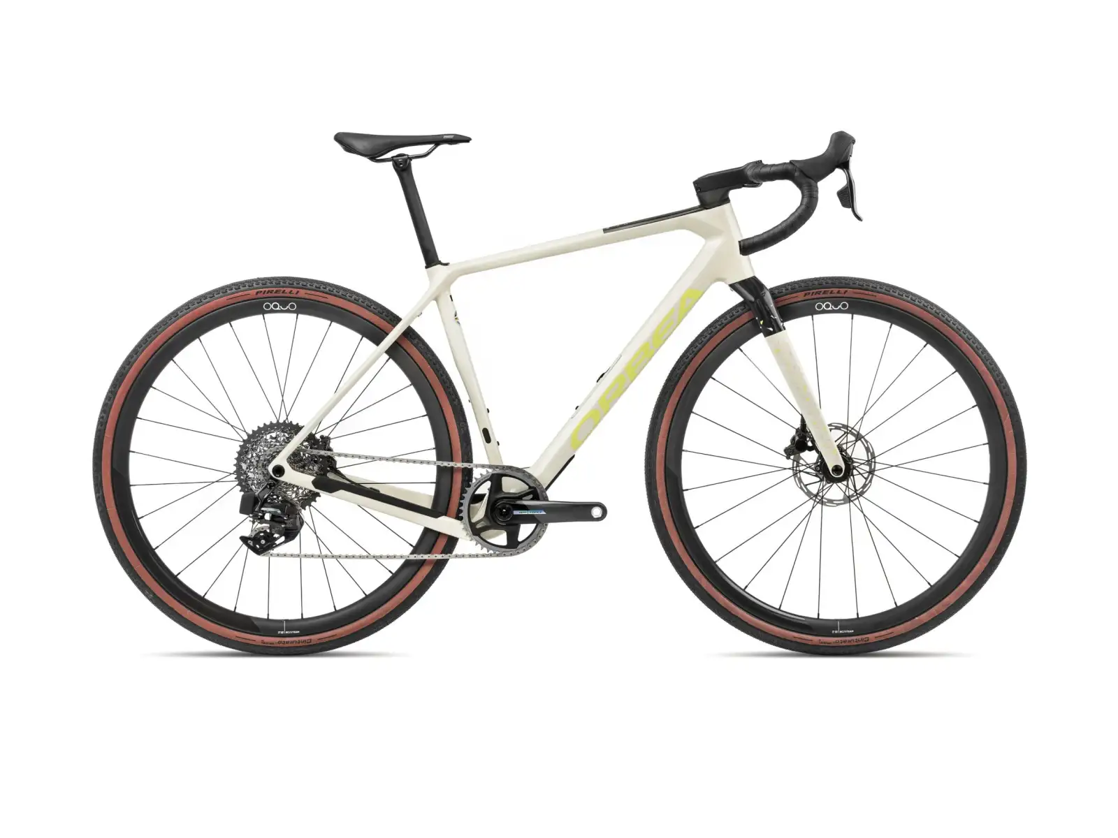 Orbea Terra M21eTEAM 1X gravel kolo Ivory White/Spicy Lime