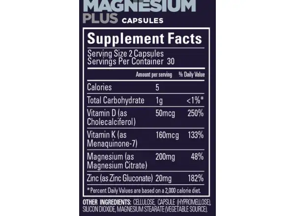 GU Roctane Magnesium Plus 60 kapslí
