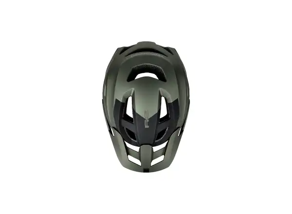 R2 Terraform cyklistická přilba tmavě olivová/černá