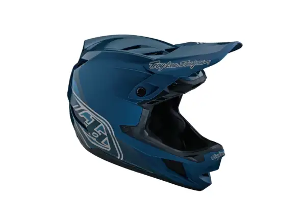 Troy Lee Designs D4 Polyacralite Mips přilba Shadow Blue