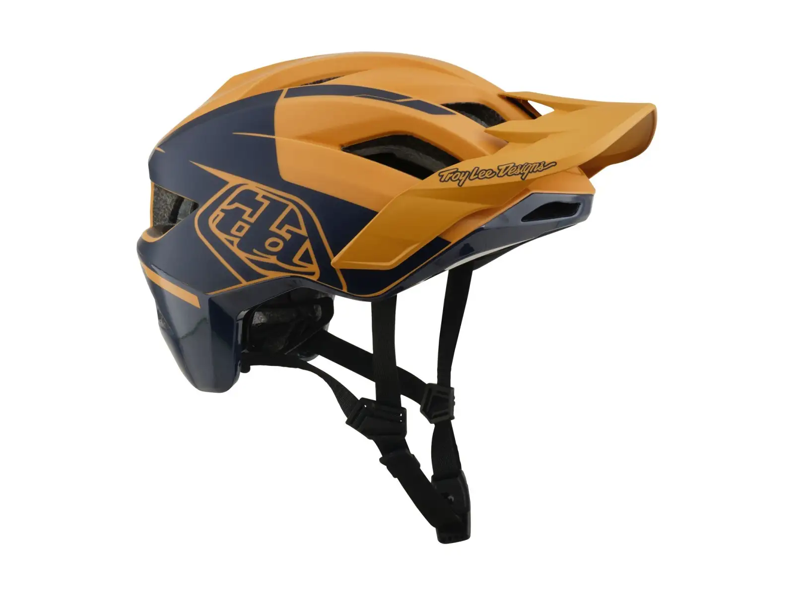 Troy Lee Designs Flowline SE MIPS přilba Hydro Mustard / Black Iris