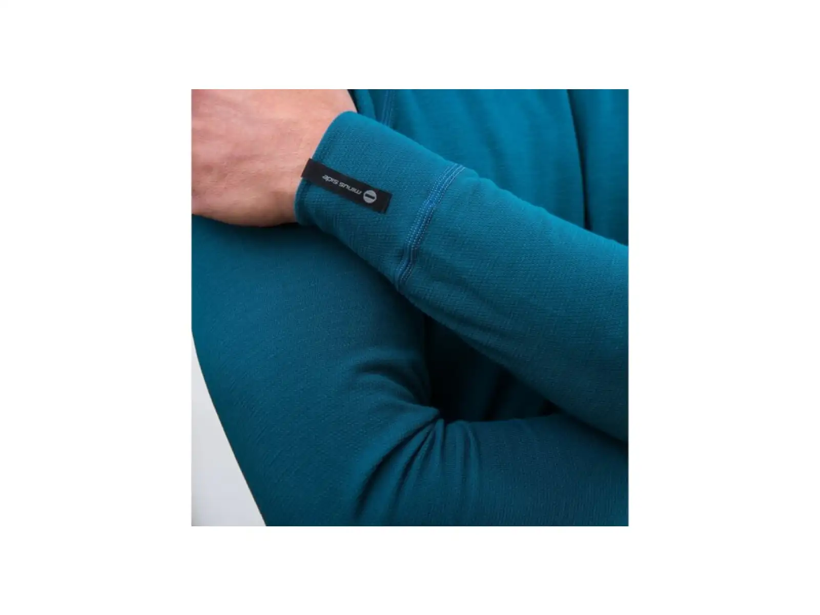 Sensor Double Face pánské triko dlouhý rukáv safír