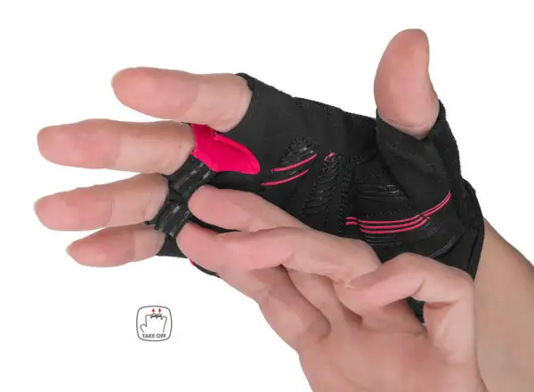 Etape Betty 2.0 dámské rukavice černá/růžová