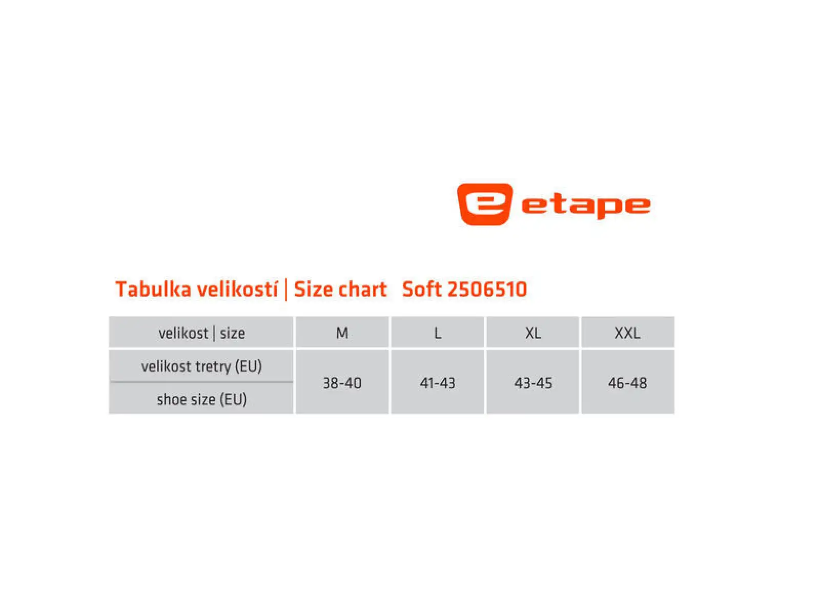 Etape Soft návleky na tretry černá