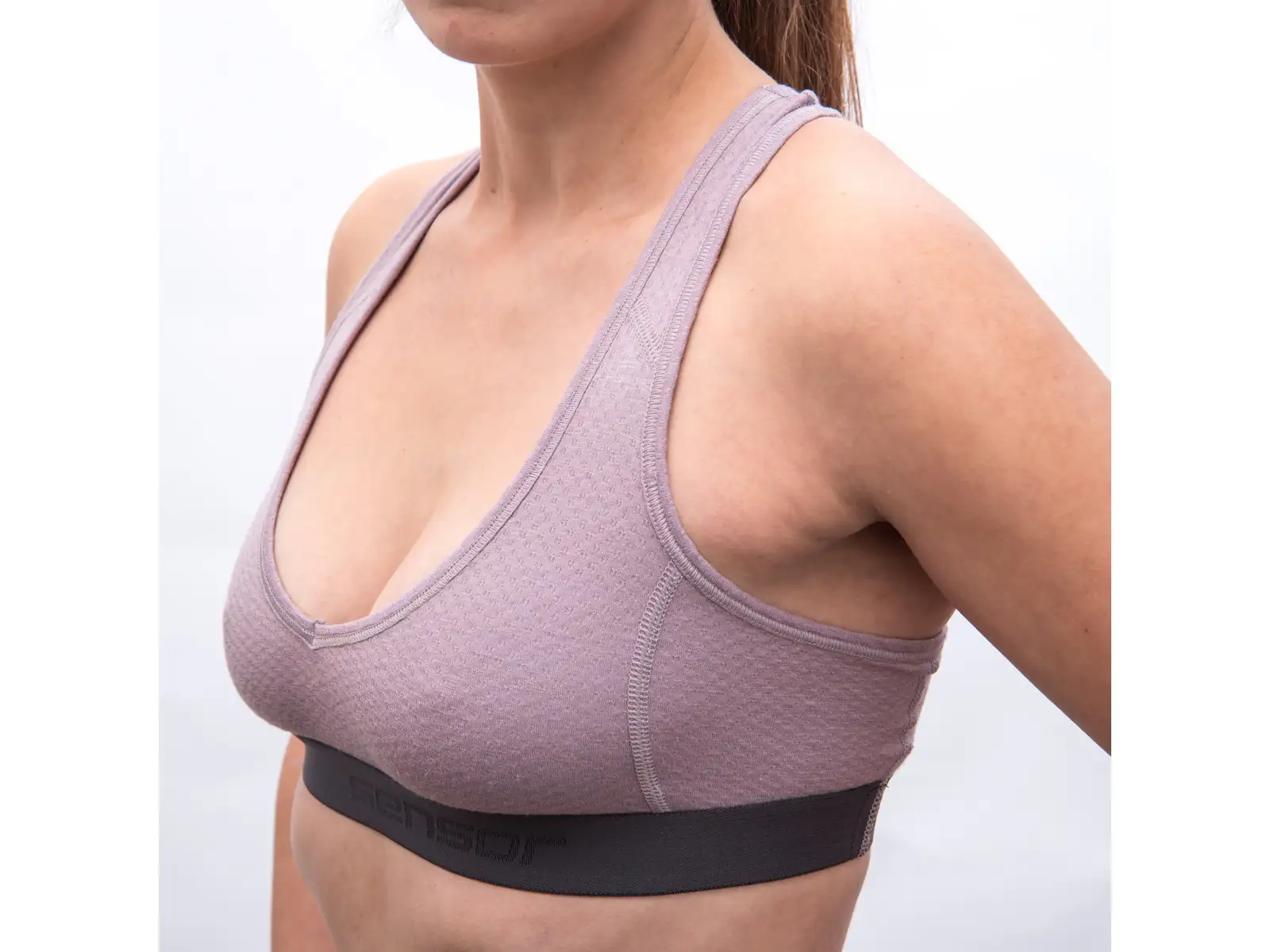 Sensor Merino DF dámská podprsenka Mystic Violet