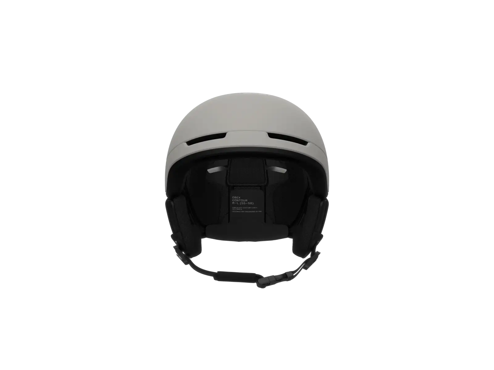 POC Obex Contour Communication lyžařská přilba Mineral Grey Matt/Hydrogen White Matt