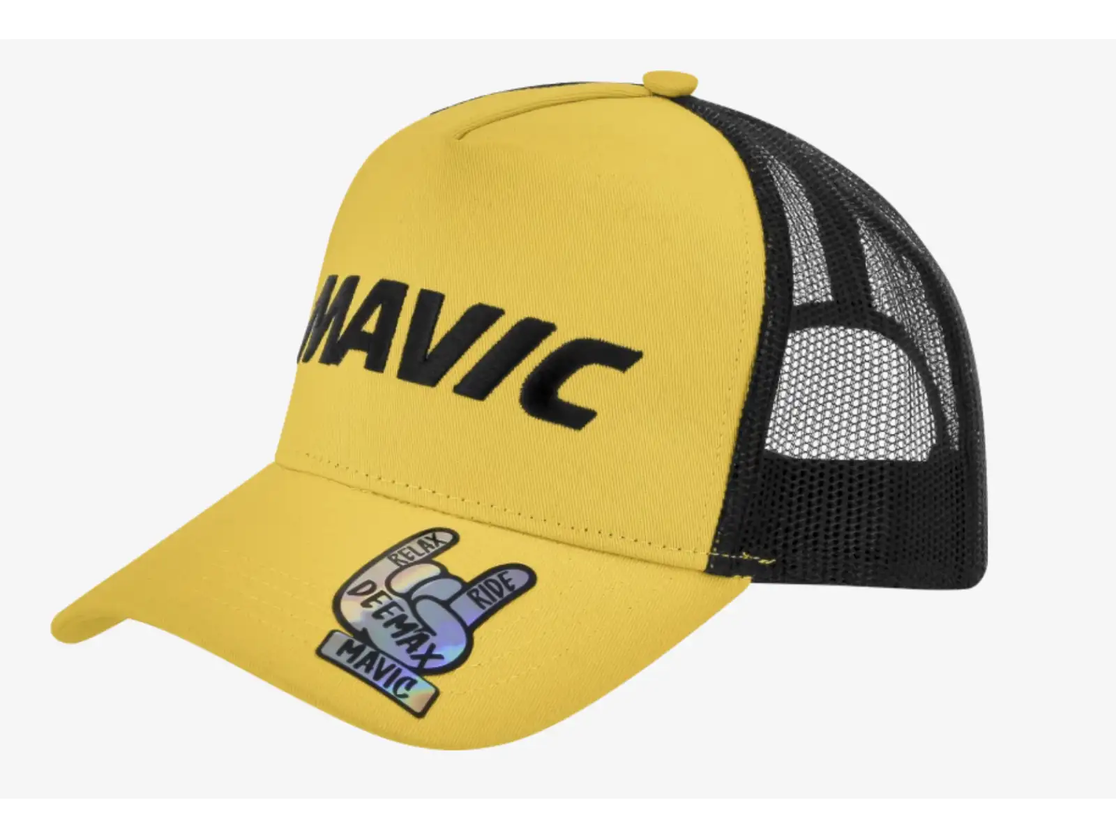 Mavic Trucker kšiltovka Black/Yellow