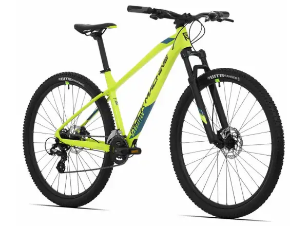 Rock Machine Manhattan 40-29 horské kolo gloss radioactvie yellow/black/petrol blue