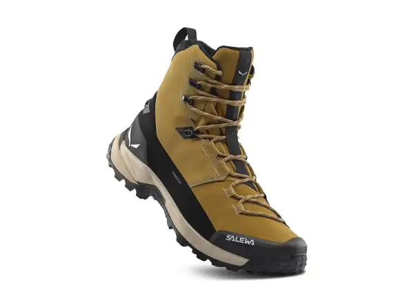 Salewa Puez Winter Mid PTX pánské boty Golden Brown / Black