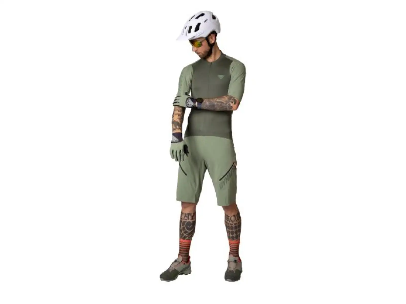 Dynafit Ride Light 1/2 zip pánský dres krátký rukáv Thyme