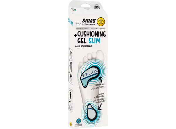 Sidas Cushioning Gel Slim vložky do bot 1 pár