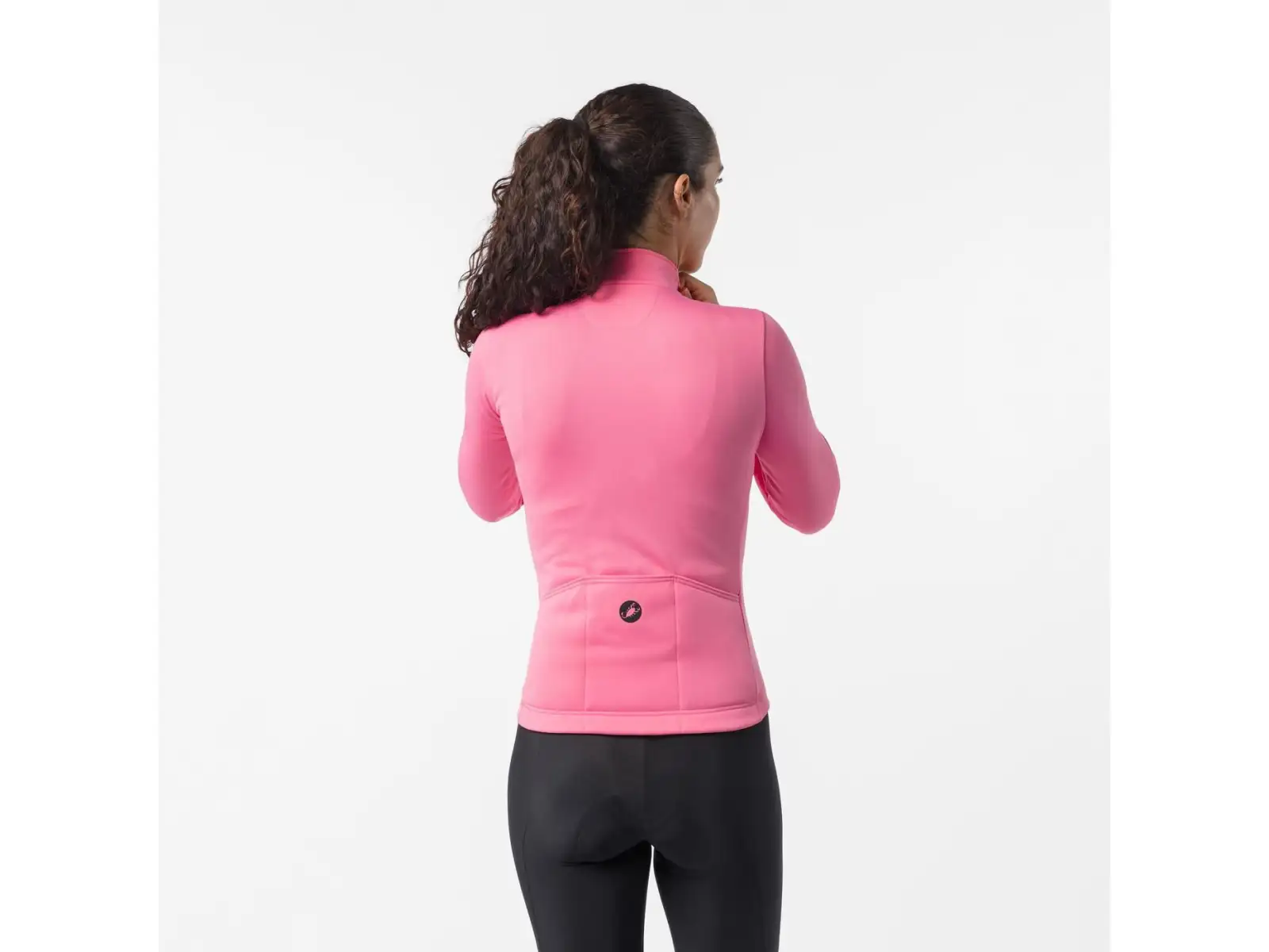 Castelli Sinergia 3 dámský dres dlouhý rukáv Rosa giro