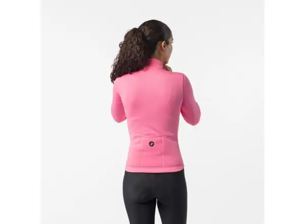 Castelli Sinergia 3 dámský dres dlouhý rukáv Rosa giro