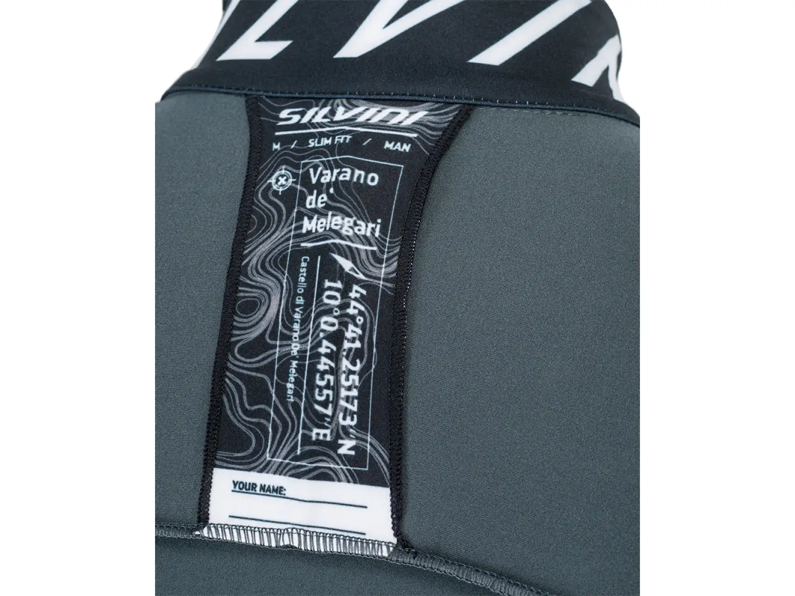 Silvini Varano pánský dres dlouhý rukáv charcoal