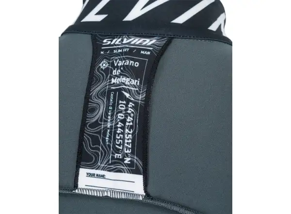 Silvini Varano pánský dres dlouhý rukáv charcoal